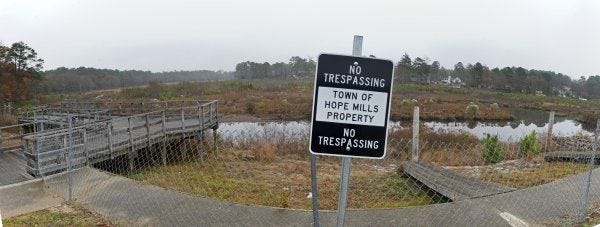 Plans are underway to build a new dam and restore Hope Mills Lake.