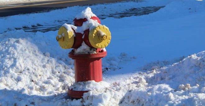 Residents are asked to keep hydrants clear of snow. Christy-Hart Harris photo