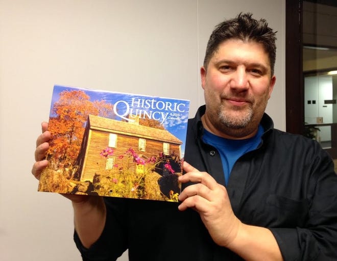 Quincy resident Kerry Byrne has made a city of Quincy calendar based off iPhone photos he shot.