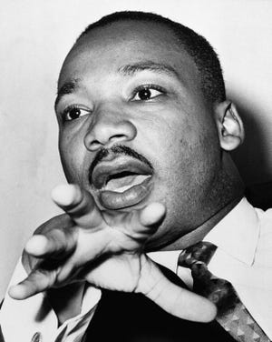 The Rev. Martin Luther King Jr. in 1962.