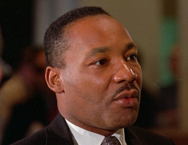Several events arouns SouthCoast will honor the legacy of Dr. Martin Luther King today. Associated Press file photo.