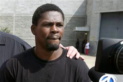 Jermain Taylor was jailed on charges of aggravated assault, endangering the welfare of a minor and drug possession.