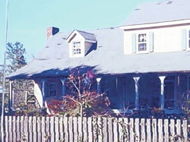 The Martindale-McGinnnis House was built in the early 1800s by Henry Martindale, a farmer. Photo courtesy of the New Hanover County Public Library