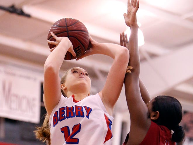 Berry's Taylor Jones reached both her 1,000th career point and rebound earlier this season, is averaging 16.6 points per game, 18.4 rebounds per game and 2.4 blocks per game. She has recorded a double-double in 19 out of 20 games played.