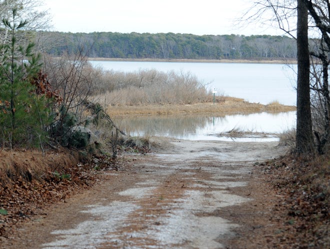 A proposed bridge to Gooseberry Island at the end of Punkhorn Point Road in Mashpee has been denied by the Conservation Commission.

Ron Schloerb/Cape Cod Times
