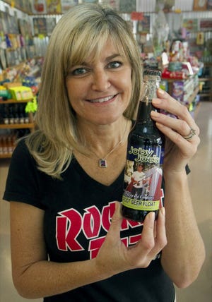 Marianne Banales, franchise owner of Rocket Fizz at Lakeside Village, unknowingly became part of a reality TV show.