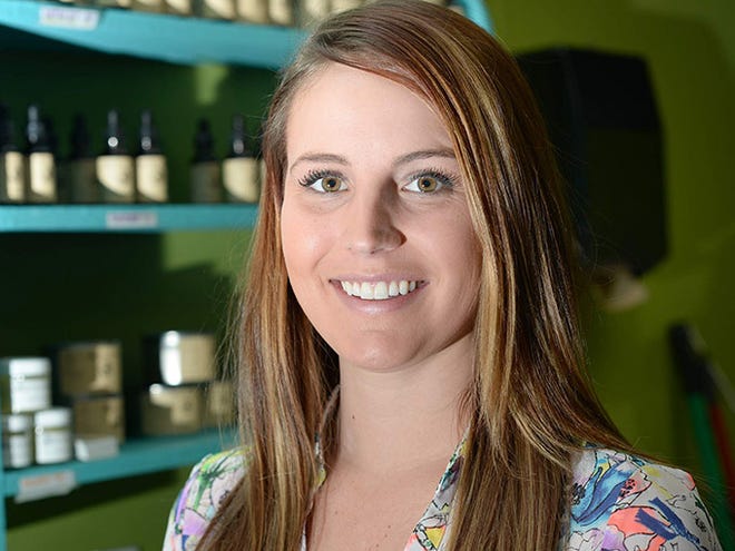 Emily Wood is the owner of Health in Hand Juice & Smoothie Bar in downtown Spartanburg.