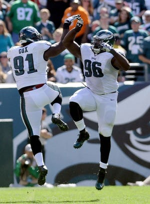 Eagles Fletcher Cox (91) has used last year's Pro Bowl snub to motivate him even more in the offseason.