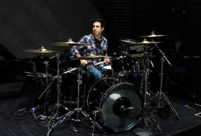Barrington's Adam Marcello will be behind the drum kit, playing for Katy Perry at the Super Bowl half-time show Sunday. Marcello has been Perry's drummer since almost the start of her career.