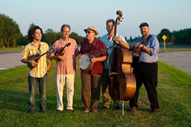 The Pegheads, a celebrated Rhode Island bluegrass band, will play in Tiverton Jan. 30. SUBMITTED PHOTO