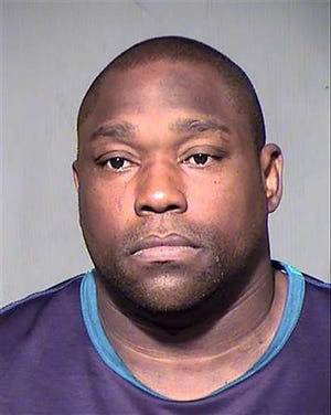 In this Monday, Feb. 2, 2015 released by the Maricopa County Sheriff's Office, shows former NFL lineman and Hall of Famer Warren Sapp. Sapp was arrested by Phoenix police officers on prostitution and assault charges at the Renaissance hotel downtown Phoenix early morning Monday, Feb. 2, 2015, according to Sgt. Trent Crump with the Phoenix Police Department. (AP Photo/Maricopa County Sheriff's Office)