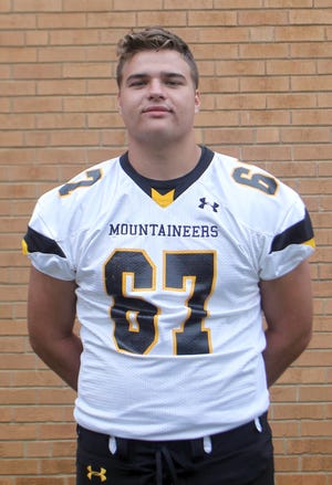 Graham Keeter, a three-year starter on the offensive line for the Kings Mountain Mountaineers, is signing on Wednesday to continue his playing career with the Gardner-Webb Runnin' Bulldogs. (Star archives)
