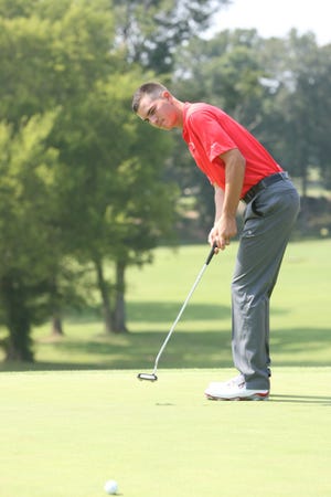 (Courtesy Belmont Abbey athletics) Former South Point High standout Nick Stafford is one of the most talented newcomers for the Crusaders golf team this season.
