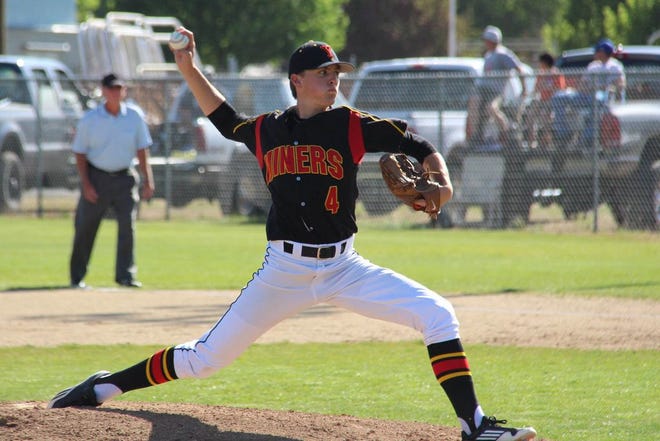 Former Yreka High School baseball player Tevin Cadola is one of nine former Miners playing baseball on the college level. Daily News Sports Editor/Bill Choy