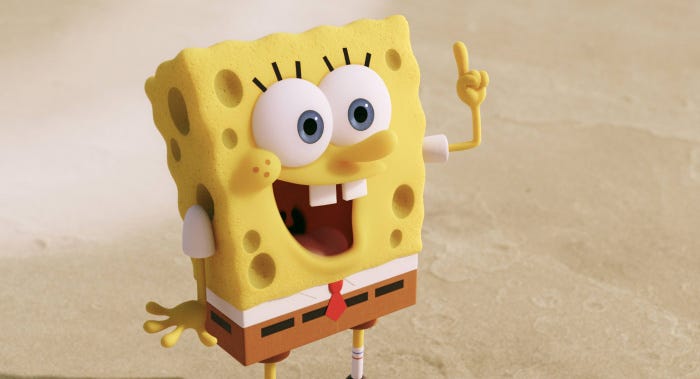 Movie review: 'SpongeBob' 3-D crossover more of same nonsense