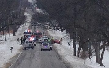 A man in his 20s and a woman in her 30s died Friday morning in a two-car accident in the 5200 block of Guilford Road, Rockford.

GEORGETTE BRAUN/RRSTAR.COM