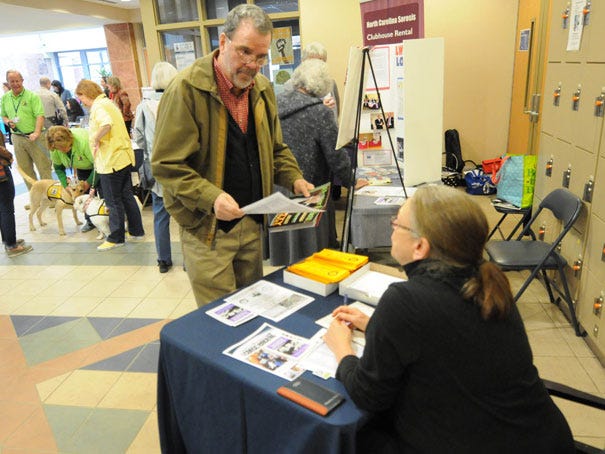 The 7th annual StarNews Media Conscience Fair took place McKeithan Center at Cape Fear Community College's North Campus on Saturday, Feb. 1, 2014. More than 500 people attended the event that brought together 85 area nonprofit groups.