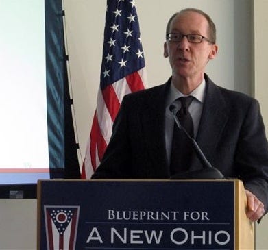 Greg Moody, director of the Ohio governor's Office of Health Transformation, outlines upcoming budget priorities in Columbus. Moody says a proposed shift toward agencies providing home health care would still allow a process for patients to keep their preferred providers.