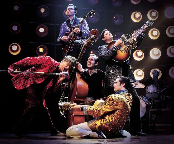 The Broadway musical “Million Dollar Quartet,” based on a jam session that took place in 1956 and involved Elvis Presley, Johnny Cash, Carl Perkins and Jerry Lee Lewis, will be performed Feb. 18 at the Performing Arts Center on the campus of Kent State University at Tuscarawas in New Philadelphia.