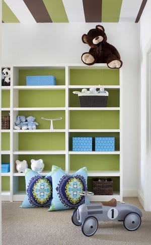 Every room can use the drama -- and storage space afforded by -- a large bookcase.

AP / Sarah Dorio