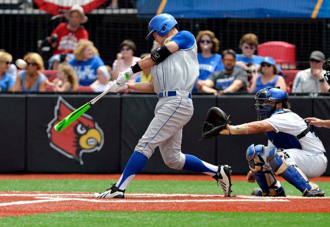 Outfielder Connor McKay led Kansas with nine home runs in 2014, when the Jayhawks advanced to the NCAA Tournament and finished with a 35-26 record.
