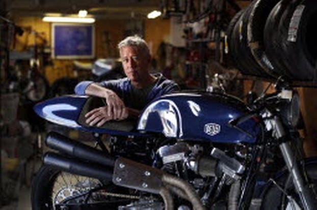 Michael Woolaway, who works as the U.S. motorcycle design director for Deus Ex Machina, crafts hand-built motorcycles in Venice, Calif.

MCT/Rick Loomis