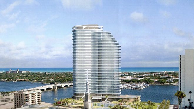 A rendering of the proposed condo