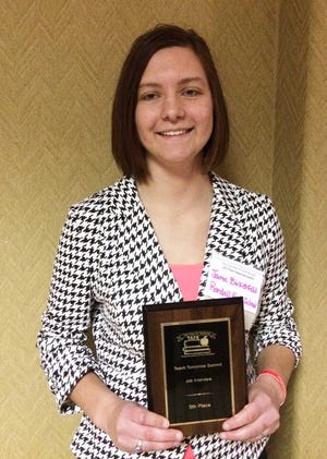 PROVIDED PHOTO Randall High School senior Jamie Birkenfeld will compete in a national competition for future educators in Washington, D.C.