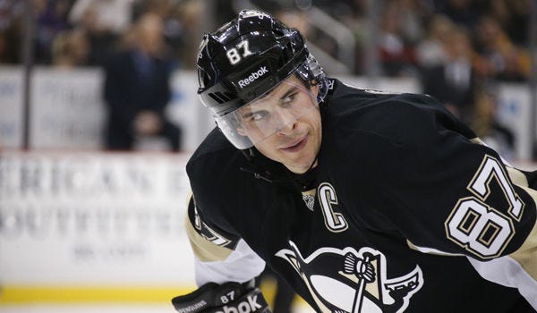 Penguins center Sidney Crosby has only missed the Penguins but has been an underdog twice in the playoffs, both times against Detroit in the Final.