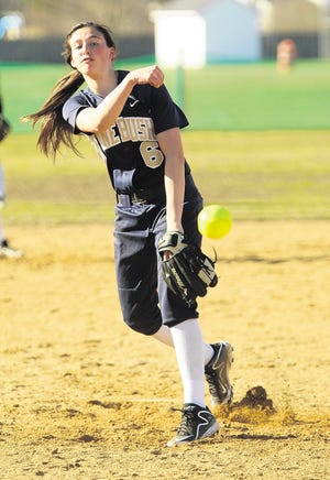 Pine Bush pitcher and shortstop Michaela Veneziali has made a verbal committment to attend Division I Providence College on a partial scholarship. Times Herald-Record file