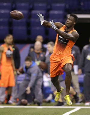 Former Missouri wide receiver Dorial Green-Beckham had a host of legal troubles, and NFL teams are using the combine to ask questions to players about their character. Associated Press