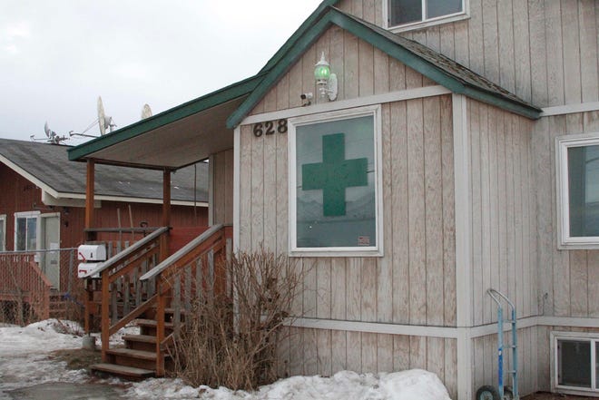 This Feb. 20, 2015 AP file photo shows the Alaska Cannabis Club in downtown Anchorage, Alaska. Alaska on Tuesday became the third U.S. state to legalize the recreational use of marijuana.