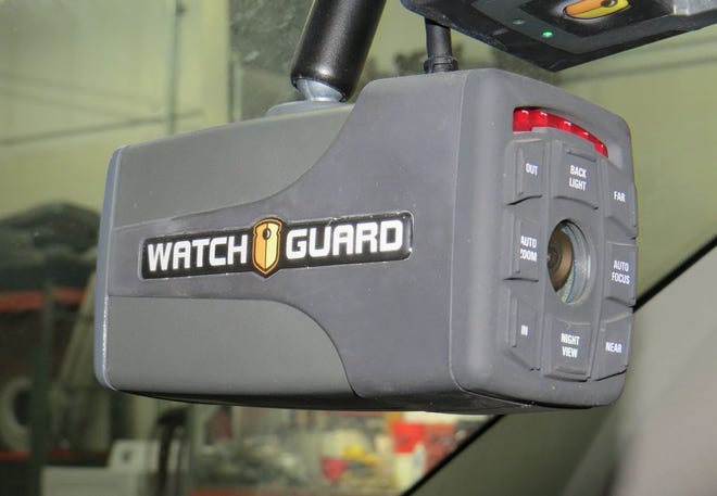 All of the department’s marked squad cars have the Watchguard 4RE system in them. The system is wireless system that uploads to a server at the station when officers pull up to the Pontiac Police Department. When officers make a traffic stop, or turn the lights on, it automatically triggers the system to index what is recording.