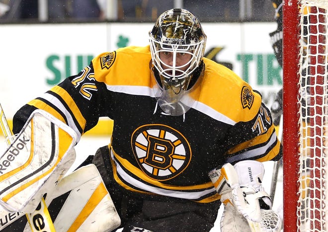 Bruins backup goaltender Niklas Svedberg has played in just two games since the start of 2015, and was pulled after just one period on the second of those two games.