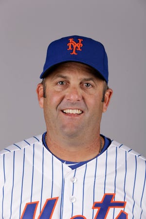 This is a 2015 photo of Kevin Long of the New York Mets baseball team. This image reflects the Mets active roster as of Saturday, Feb. 28, 2015, when this image was taken. (AP Photo/Jeff Roberson)