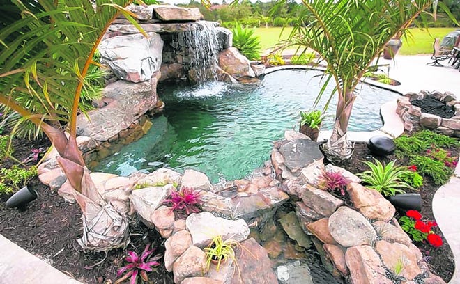 The building of this pool at Henry and Valerie Taylor's home in Panther 
Ridge will be the subject of the March 13 episode of "Insane Pools: Off the 
Deep End."PHOTO / ANIMAL PLANET