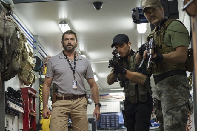 "I remember at one point asking everyone involved in the movie, ‘Are we having too much fun here with this?’ " says Hugh Jackman of life on the set of "Chappie."