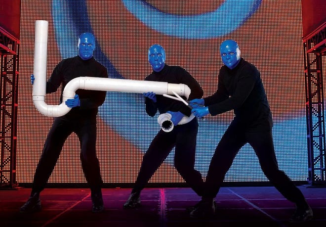 The Blue Man Group North American is making a three-day/five-show stop in Providence this weekend, Friday, March 6 to Sunday, March 8.