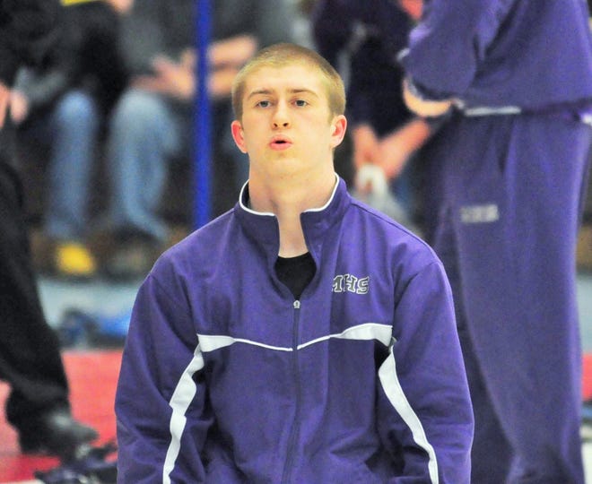Marshwood senior Cody Hughes is going for his first New England wrestling title this weekend in North Andover, Mass.