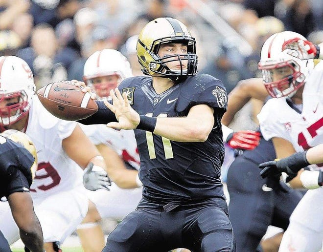 Army quarterback A.J. Schurr will miss spring practice after having shoulder surgery, but should be ready in time for preseason practice. Times Herald-Record file