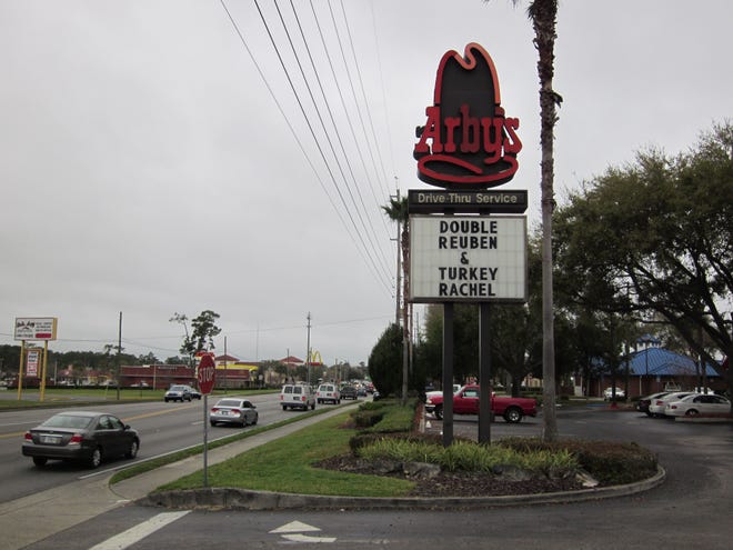 The removal of the Arby’s sign along Enterprise Road is required under an Orange City ordinance. Some business owners and advocates are planning to meet tonight to discuss the city’s rules.