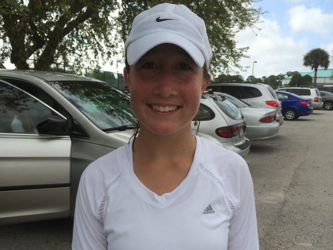 Spruce Creek's Kristina Zieglar won 7-5, 6-0 for the girls singles title Wednesday.