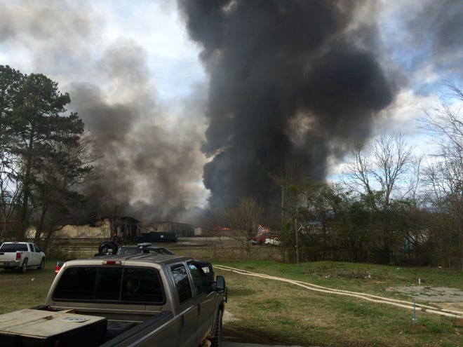 A series of explosions at Brent Industries in the Bibb County city of Brent left one worker dead and several others injured. The first explosion occurred around 1:45 p.m. Firefighters from three counties remained on the scene into the evening.