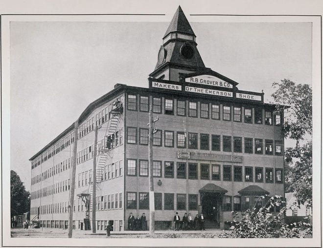 The R.B. Grover & Co. factory in the early 1900s.