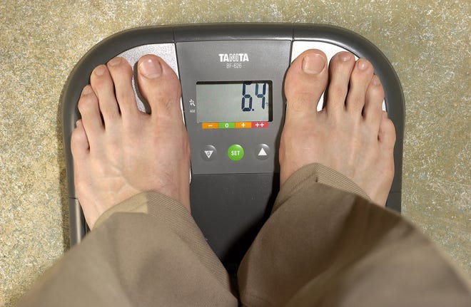 Seventy-five percent of people on the National Weight Control Registry, a database of people who have lost at least 30 pounds and kept it off for a minimum of one year, weigh themselves once a week. 

Chicago Tribune/Bob Fila