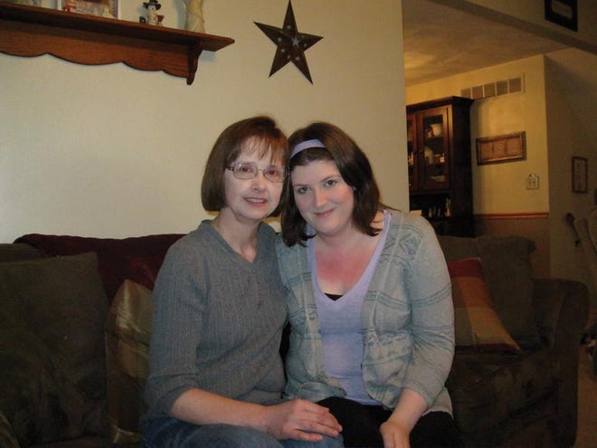 Debbie Craig, left, is pictured with her daughter, Emily (Craig) Damarin. Debbie said they are best friends. Emily was diagnosed with a rare form of sarcoma.
