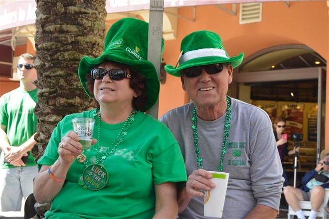 Decked out in green from head to toe, locals John and Tricia Martin told The Log they couldn’t have asked for a better way to spend a Saturday afternoon in Destin.