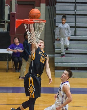 St. Amant's Nick Griffin earned a spot on the All-District 5-5A team. Photo by DKMoon Photography.