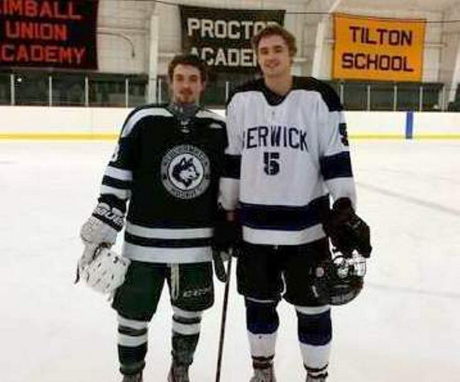 Trevor Mallett, left, and Conor Tully have taken different paths in their respective hockey careers, but share similar goals.