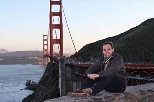 This is an undated image taken from Facebook of Germanwings co-pilot Andreas Lubitz in San Francisco California.